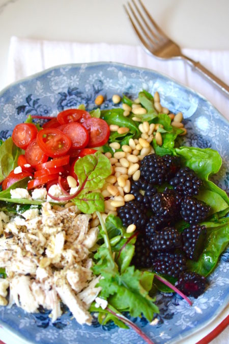 Red, White, and Blue Salad - Glory Kitchen