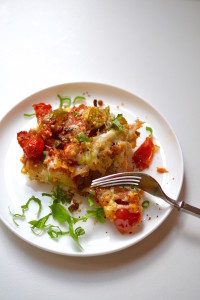 Summer Tomato Strata - Glory Kitchen