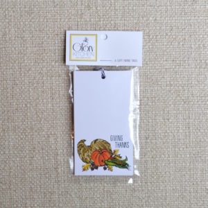 Thanksgiving Gift Tags - GloryKitchen