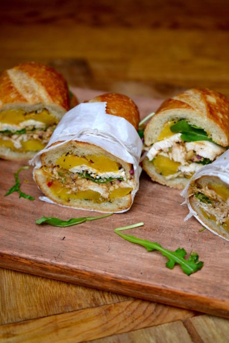 Butternut Squash and Chicken Sandwich - Glory Kitchen