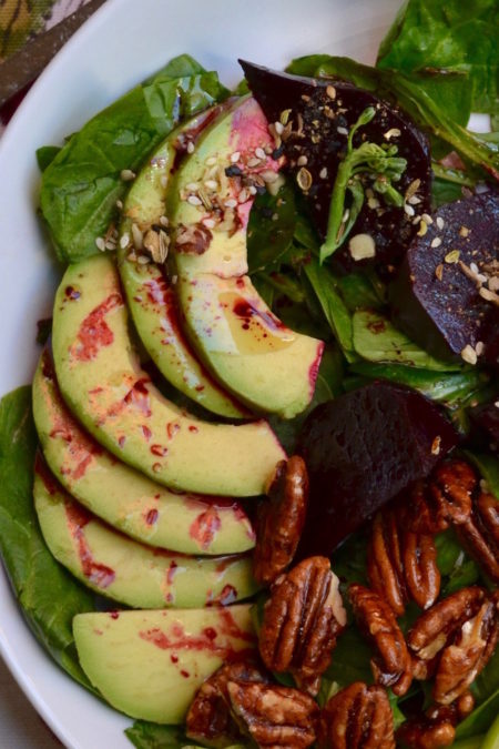 Beet and Avocado Salad - Glory Kitchen