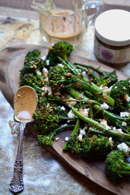 Broccolini with Chipotle Drizzle