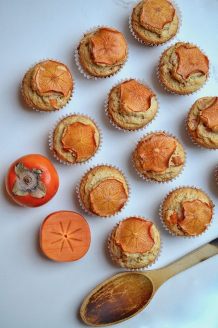 Persimmon Muffins - Glory Kitchen