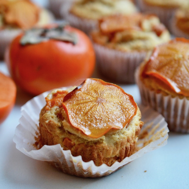 Persimmon Muffins - Glory Kitchen