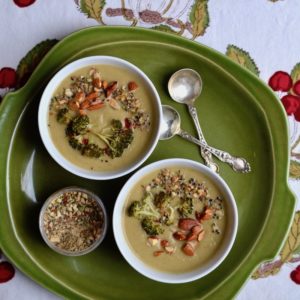 Broccoli Cauliflower Soup - Glory Kitchen