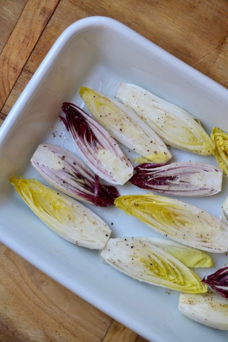 Belgian Endive with Walnuts and Blue cheese - Glory Kitchen