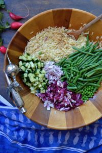 Spring Orzo Salad - Glory Kitchen