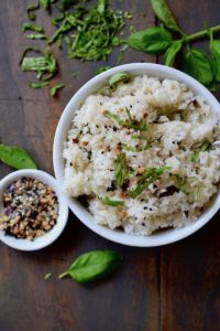 Cauliflower, Coconut and Basil Rice - Glory Kitchen