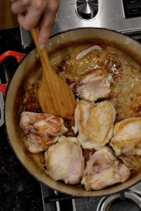 Bistro Braised Chicken Thighs - Glory Kitchen